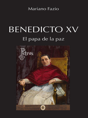 cover image of Benedicto XV